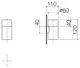 DORNBRACHT Glashalter , Wandmodell SERIENNEUTRAL 83400979 Schwarz matt, 83400979-33 Galeriebild 3